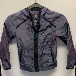 Kids Holographic Nylon Champion Windbreaker New
